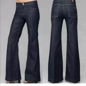 Seven for All Mankind Dark Wash Extra Flare Jeans